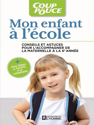 cover image of Mon enfant à l'école